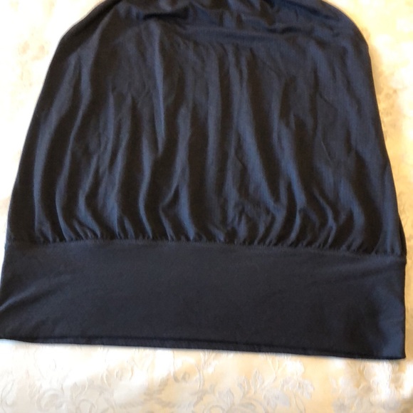 LULULEMON NO LIMITS TANK SIZE 4 BLACK BUILT-IN SPORTS BRA, BEACHY YOGA - #139 - Picture 8 of 8